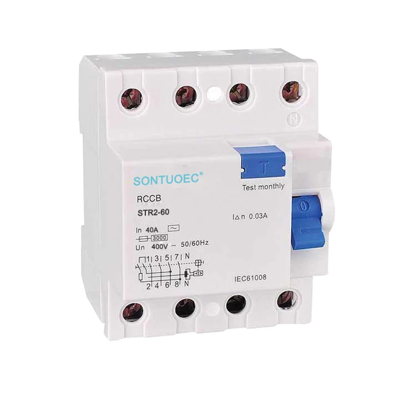4p 63a / 30MA RCD AC Mtundu