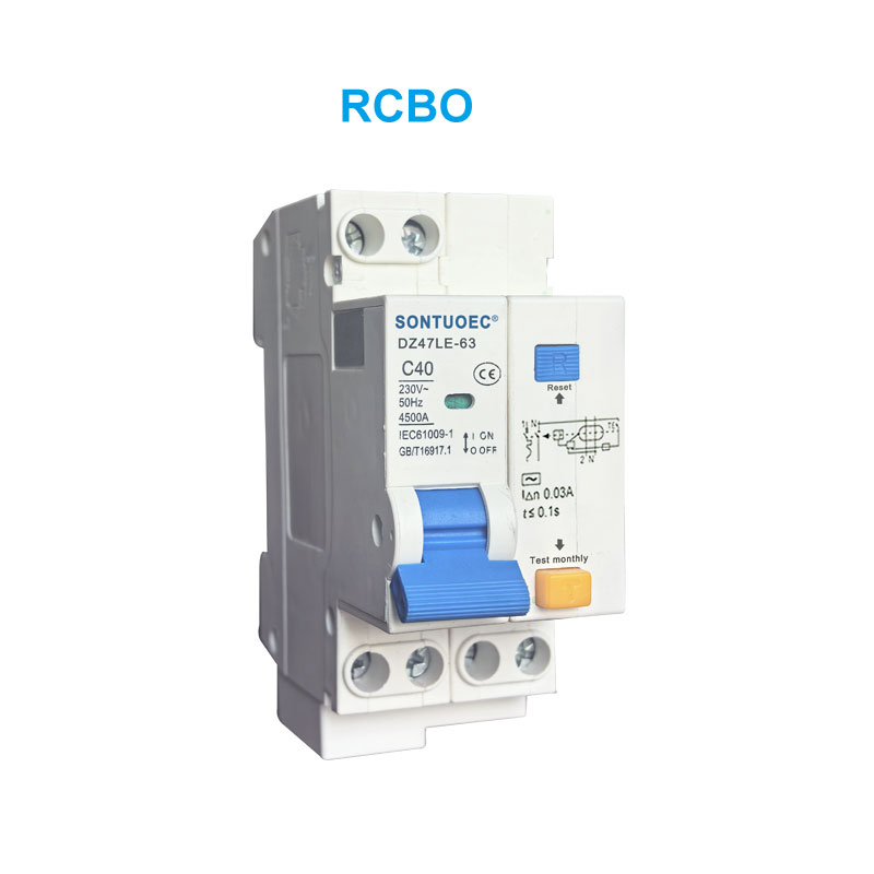 Dz47le-63 RCBO Series Leakage Current Circuit Breaker