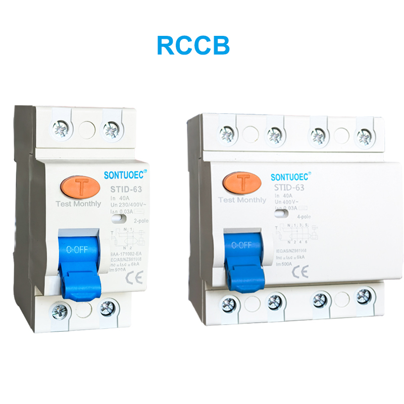 Stad-63 mndandanda RCCB 230V 63a wotsalira wotsalira waposachedwa
